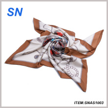 2015 Fashion New 100% Silk Square Scarf for Women